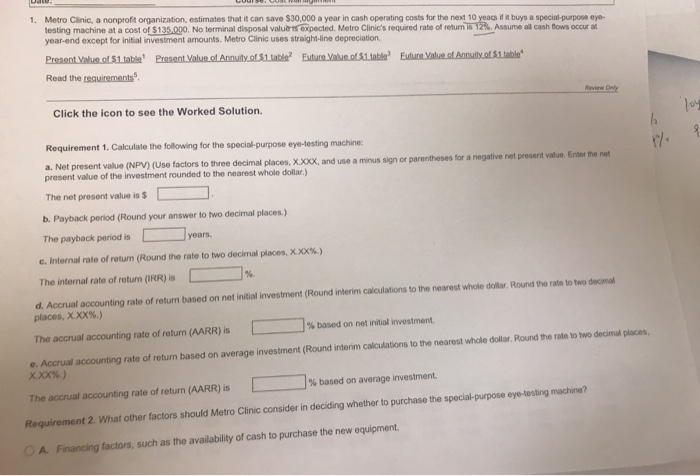  Help me, please! Thank you! It's important Date. 1. Metro Clinic,