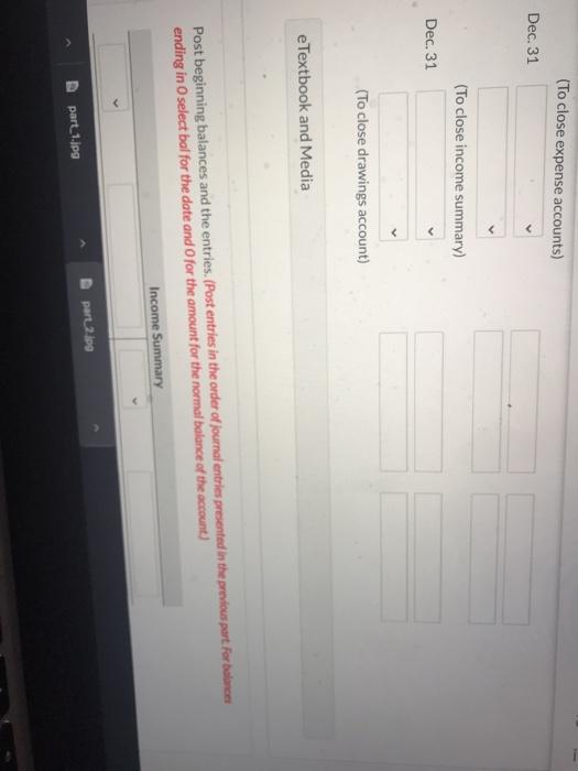 Service Revenue Dr. Cr. 50,000 Salaries Expense Dr. Cr. 20,400 Rent Expense