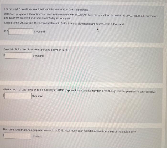 520,000 that was 80% depreclated was sold during 2019. 2 No items