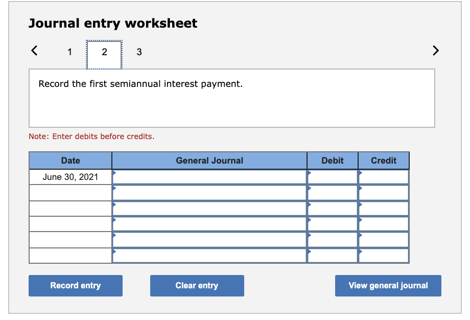 related semiannual interest (LO9-5) [The following information applies to the questions displayed
