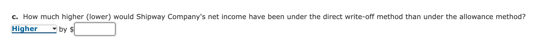 13 Wrote off account of Dean Sheppard, $6,950. May 15 Received $3,480