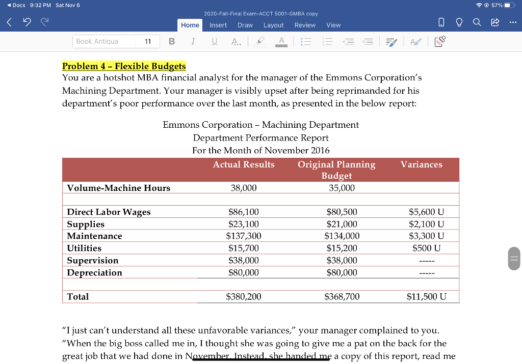 23) A prior student in this class was lamenting the $90,000 he