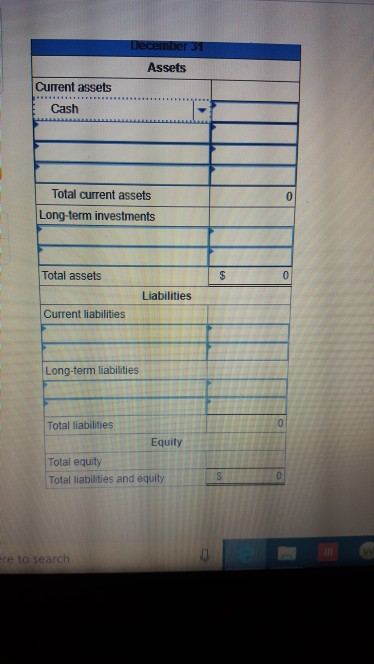 accounts from Bennett Ca's adjusted trial balance for the yewended December 31