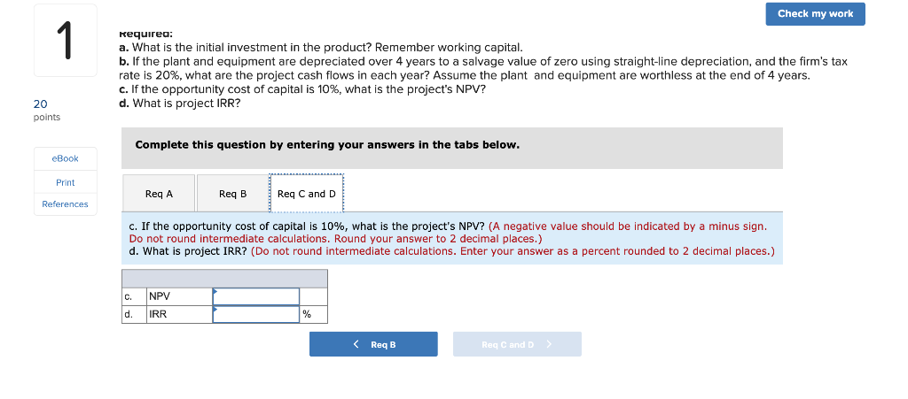 Year 1 2 3 4 Thereafter Revenues $60,000 40,000 30,000 10,000 0