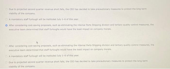 or semi-indirect organizational pattern Due to budgetary restraints, departmental charge cards will