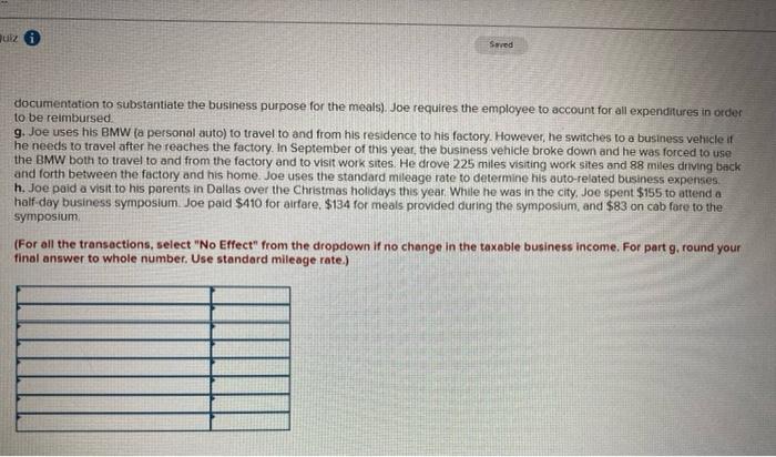 9-4) (Algo) Joe operates a business that locates and purchases specialized assets