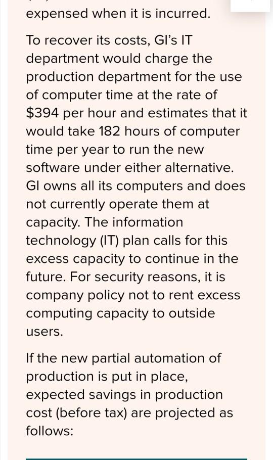 develop a way to eliminate this step of the manufacturing process by