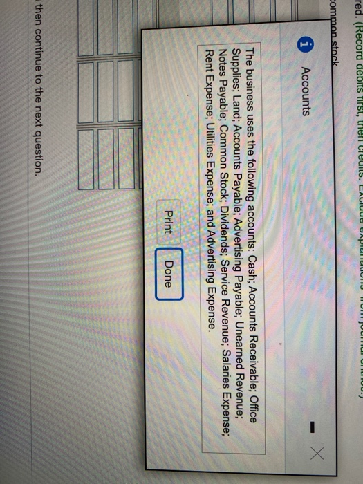 following transactions: (Click the icon to view the transactions.) (Click the icon