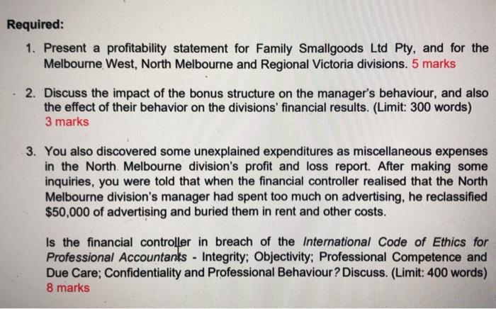 will be okay to give a brief answer for question 3. Thank