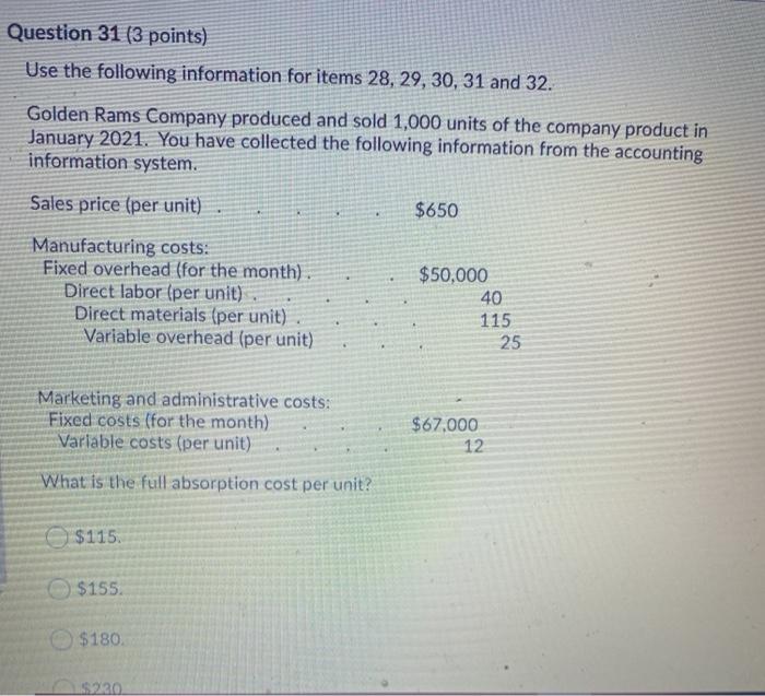  answer this 2 part question fast for an upvote! Question 31