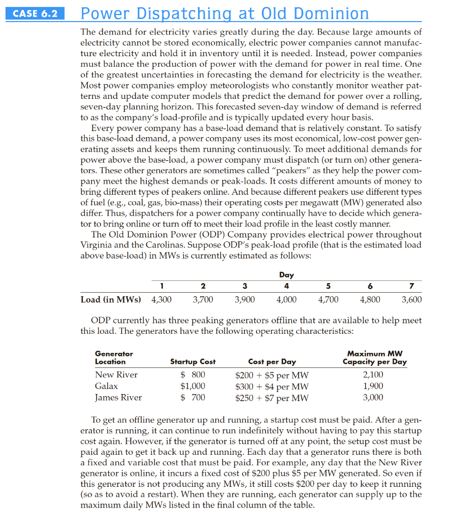  1. Optimal total cost: original problem 2. Optimal total cost: demand