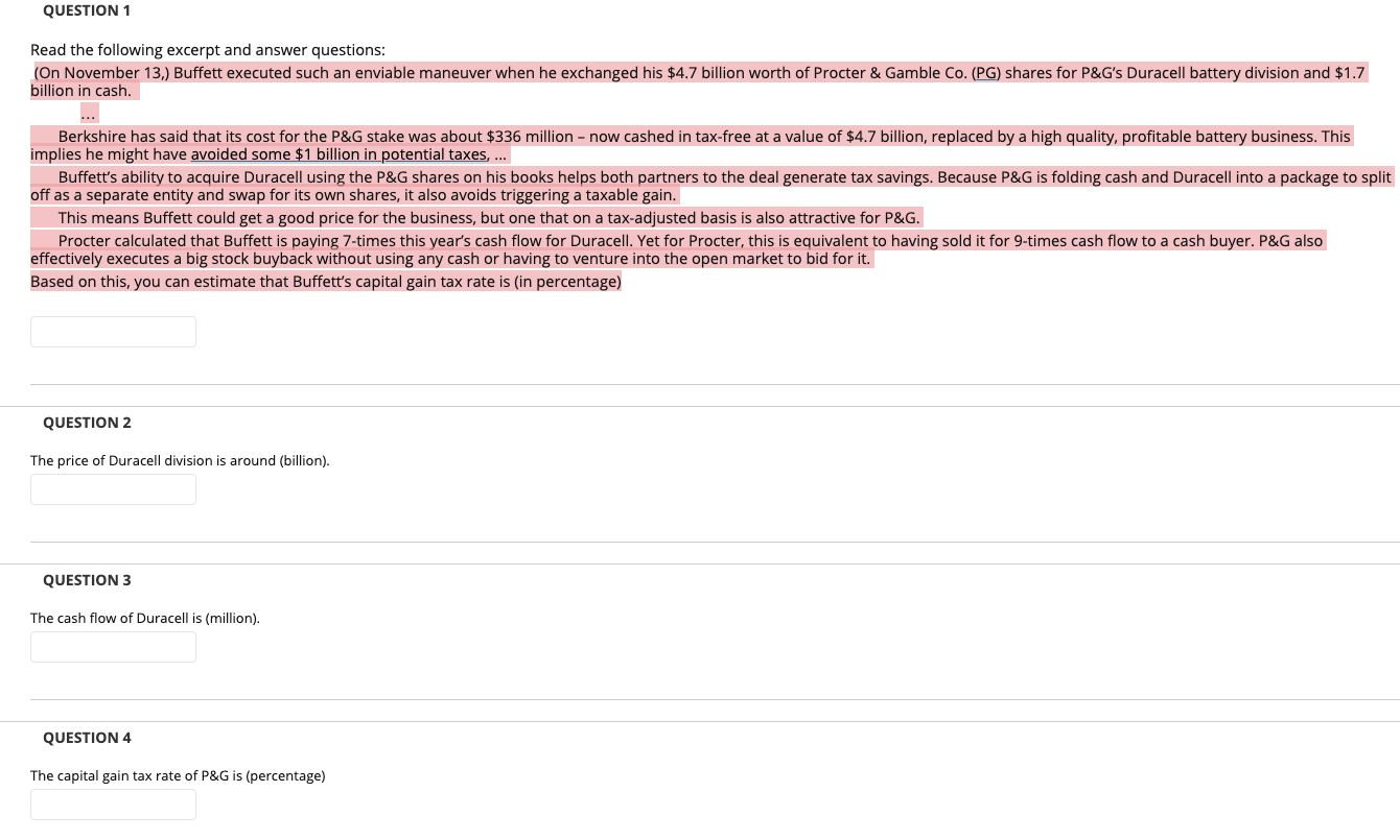 QUESTION 1 Read the following excerpt and answer questions: (On November