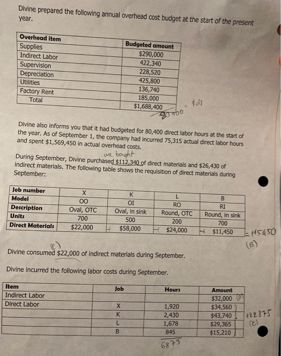 allocation base Machine-hours $300,000 75,000 machine-hours $290,000 68,000 machine-hours Enter a formula