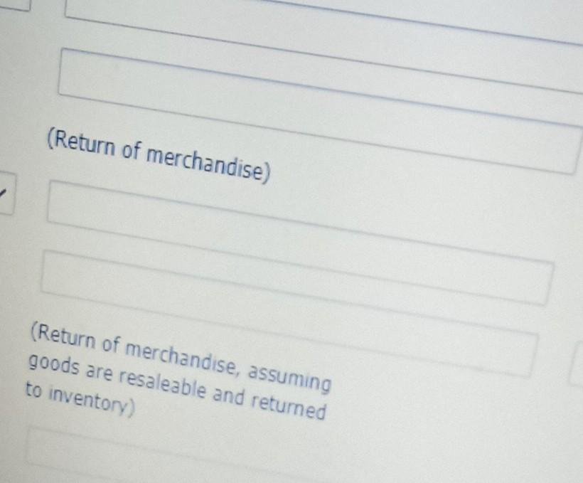 terms 1/10,n/30, FOB shipping point. 3 Freight charges of $ 137 were