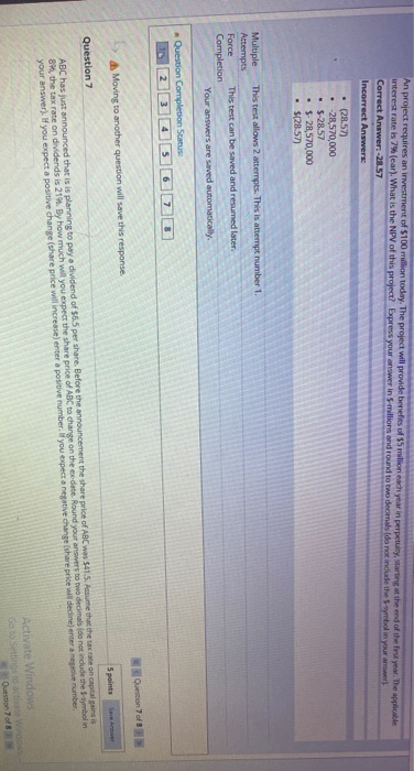 outstanding. In addition, the market value of the company's debt is $19