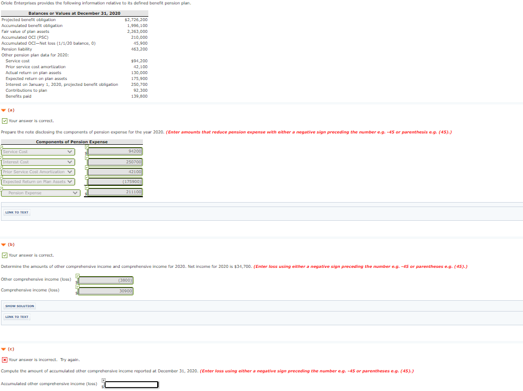Need help with section C please explain how you came to find