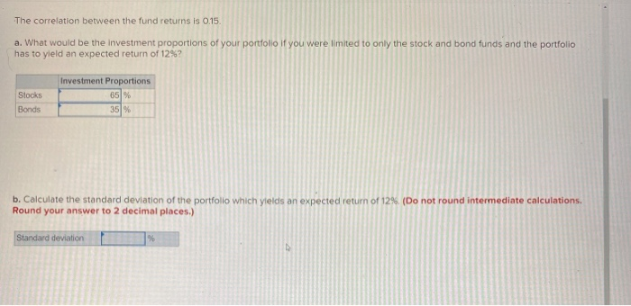 The first is a stock fund, the second is a long-term government