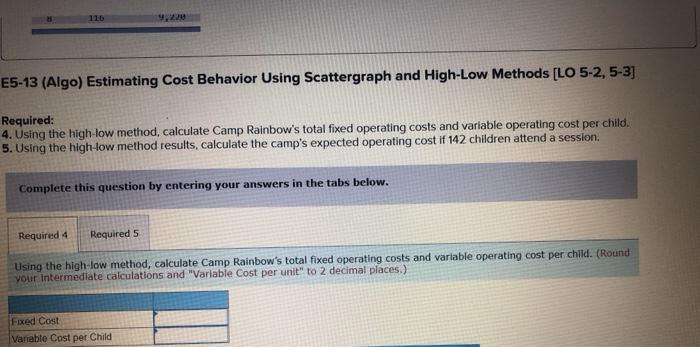 every summer during June and July. Each camp session is one week