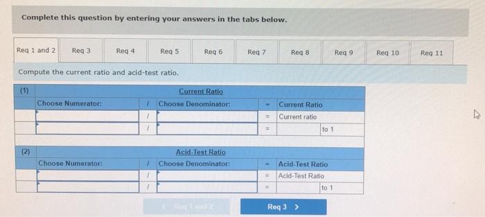 Cabot Corporation follow. (All sales were on credit, selected balance sheet amounts