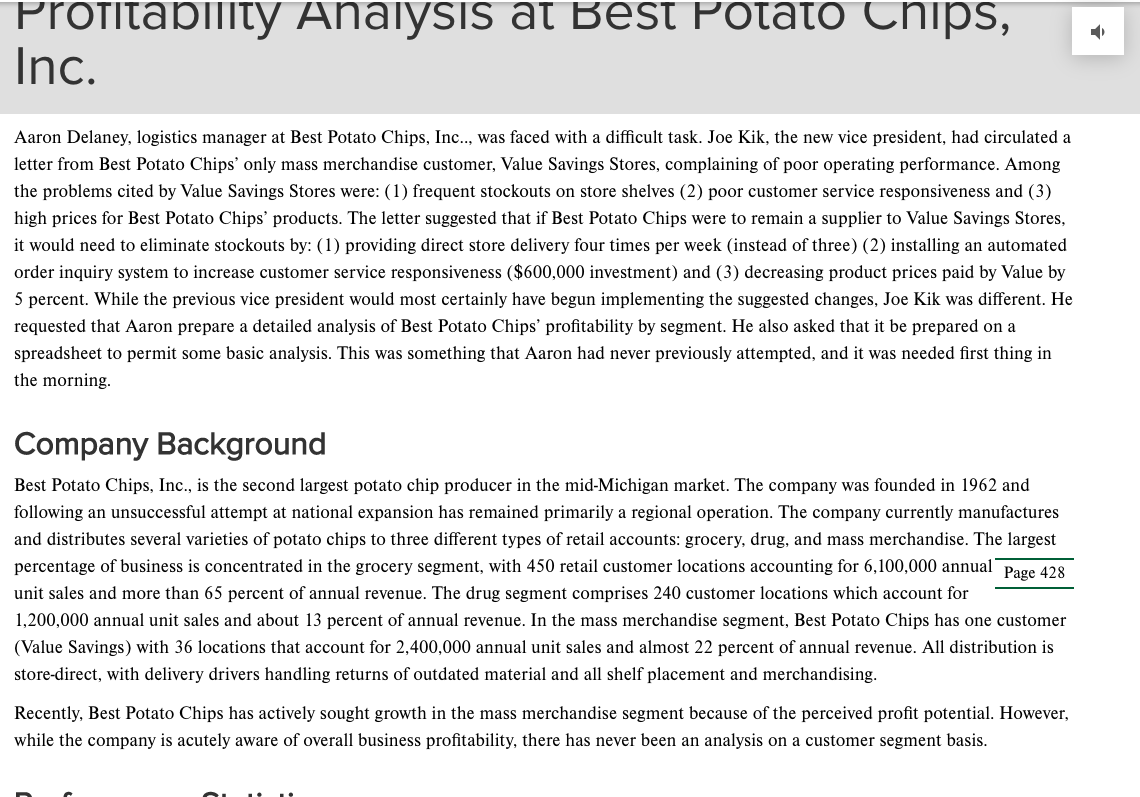  Questions: 1. What is the difference between activity-based costing and segment