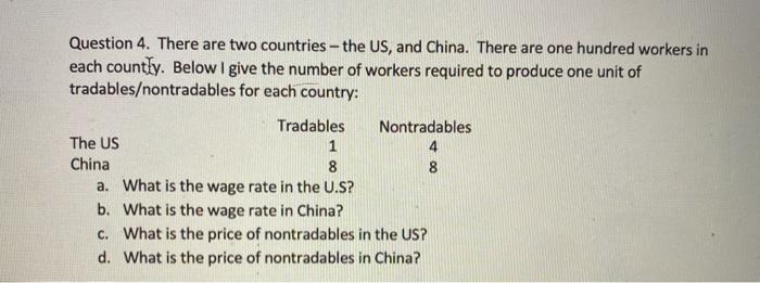  urgent need help everthing is there Question 4. There are two