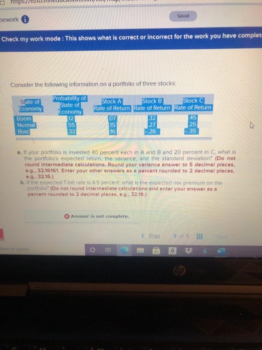  Saved mework 0 Check my work mode: This shows what is