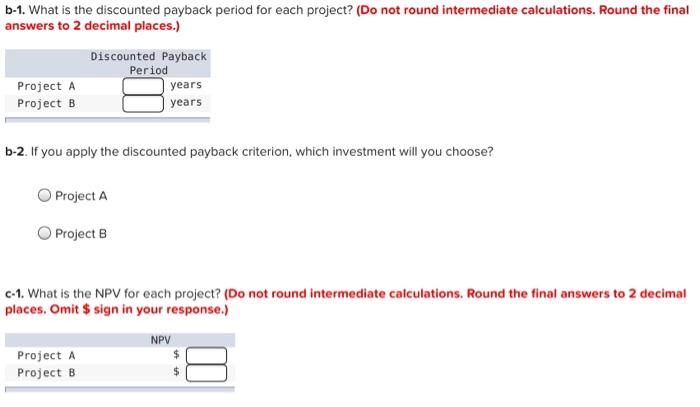 3 4 Cash Flow Cash Flow (A) (B) -$370,000 -$ 56,000 47,000