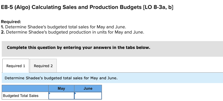 (The following information applies to the questions displayed below.) Shadee Corp. expects