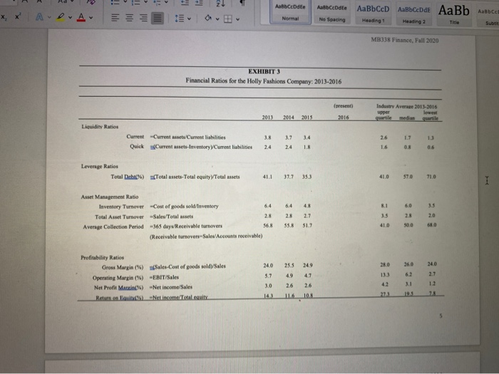 from previous questions and other information in the case, and also refer