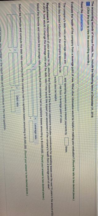 classified balance sheet. You will need to determine the total current assets