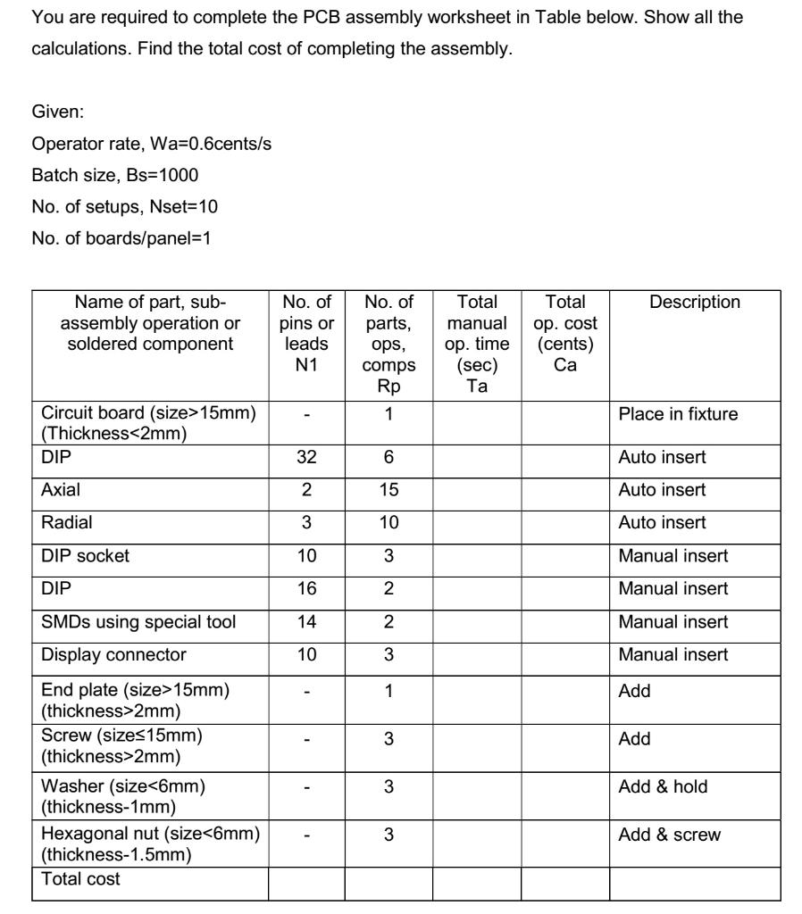  Given Formula and Data Can You Give me a calculation You