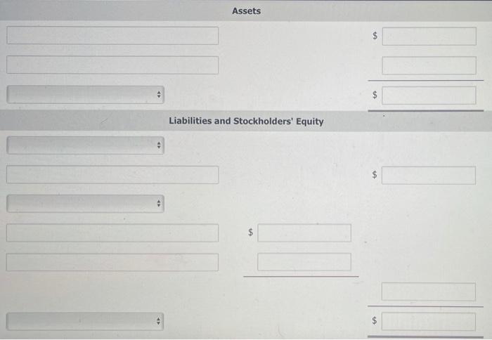 you! In alphabetical order below are balance sheet items for Carla Vista