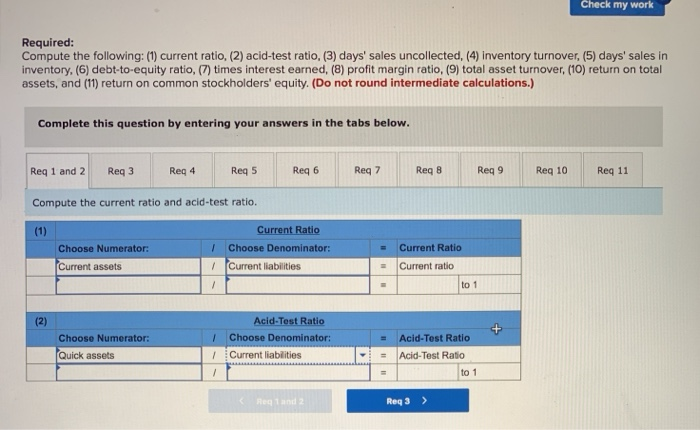 Selected current year-end financial statements of Cabot Corporation follow. (All sales were