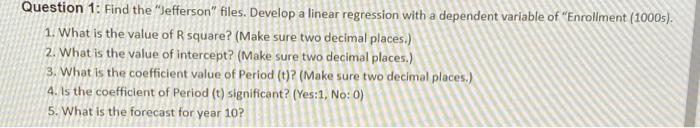 please help. i was able to answer 1 & 2 but im