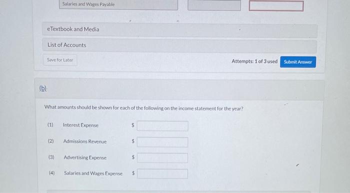Wildhorse Theater Debit Credit Equipment $197.104 Accumulated Depreciation Equipment $ 64290 Notes