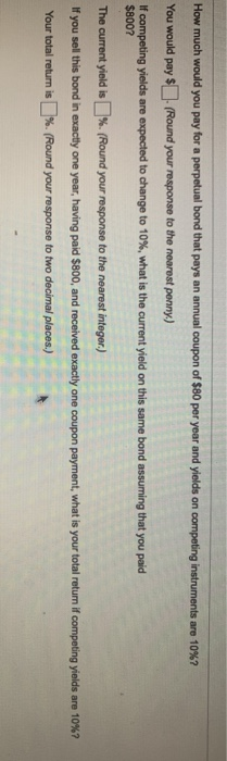 The present value of a loan in which $5000 is to be