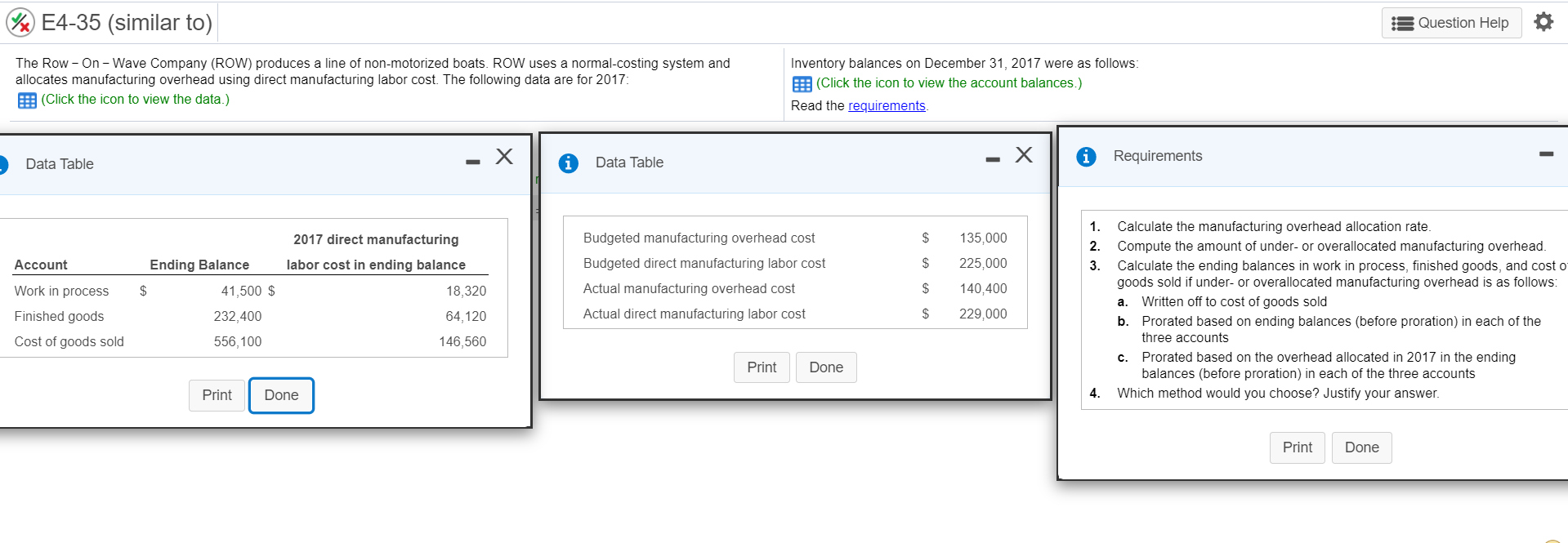 % E4-35 (similar to) Question Help The Row - On-Wave Company