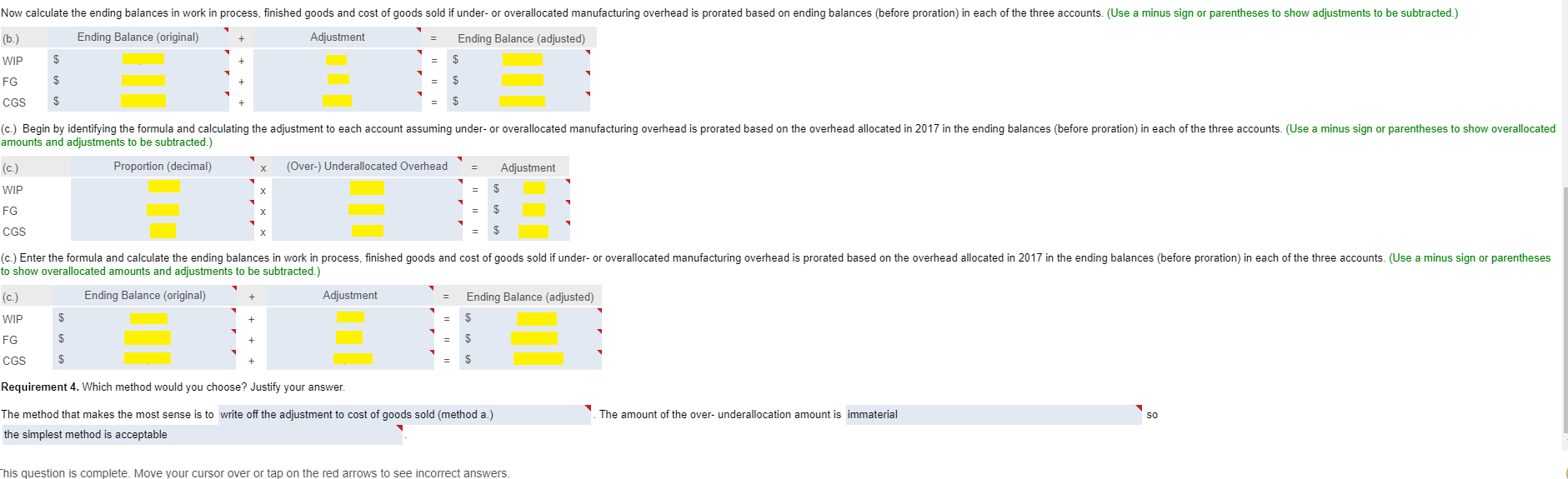 and allocates manufacturing overhead using direct manufacturing labor cost. The following data