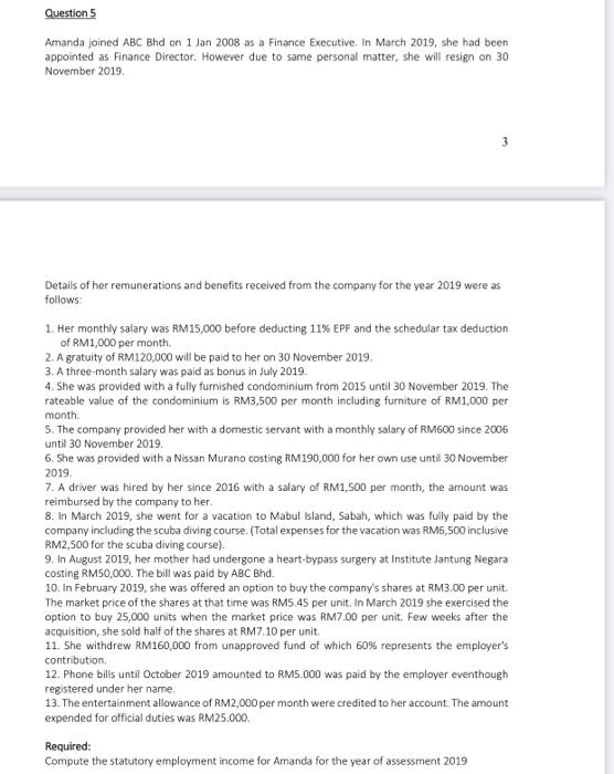 Puan Nisa 4,200 Monthly salary for a domestic maid employed by Pn.