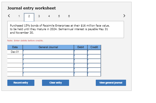Exercise 12-3 (Algo) Securities held-to-maturity (L012-1] FF&T Corporation is a confectionery wholesaler