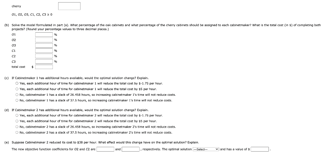 cabinets that are sold to local dealers throughout the Southeast. Because of