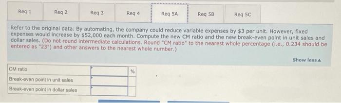 Salee (13,200 units * $30 per unit) Variable expenses Contribution margin Fixed