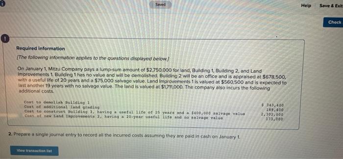  Saved Help Save & Exit Check Required information [The following information