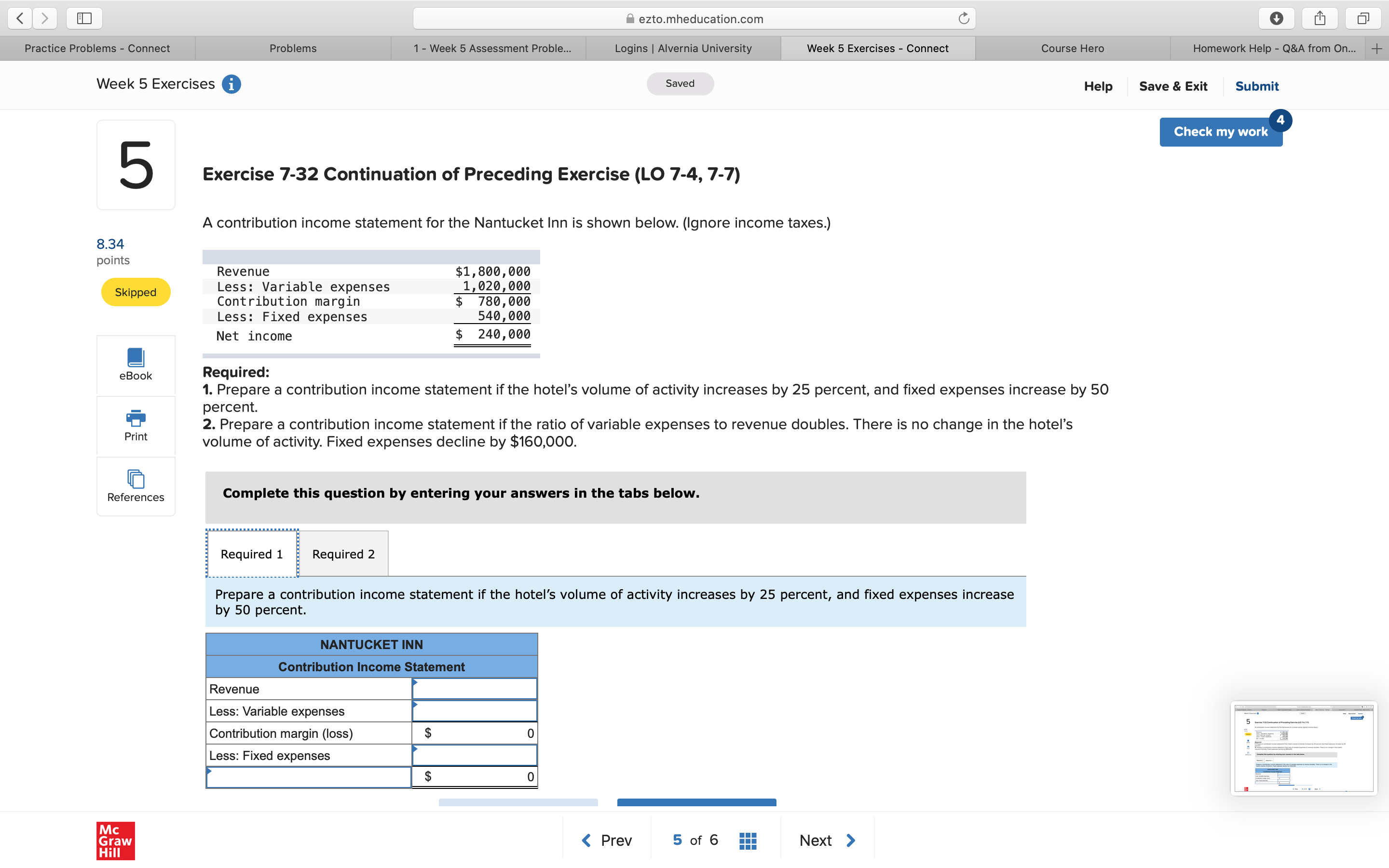 eztomheducationcom Ci / o \\ I' Iiil Week 5 Exercises 0