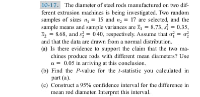 two scenarios: (i) Days with a lot of walk-in customers are also