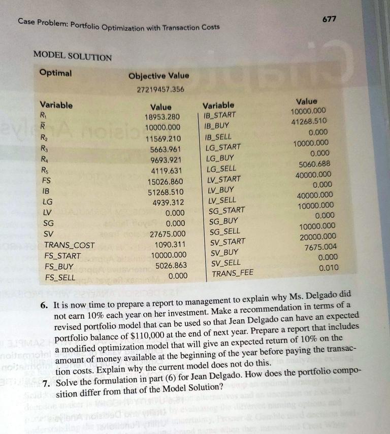 Services has a number of passive, buy-and-hold clients. For these clients, Hauck