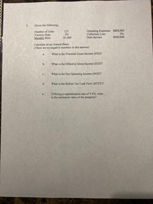 on a yearly basis over five (5) years, Yec Document interest |