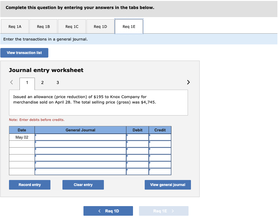 on the job, the company experiences the following transactions and events (terms