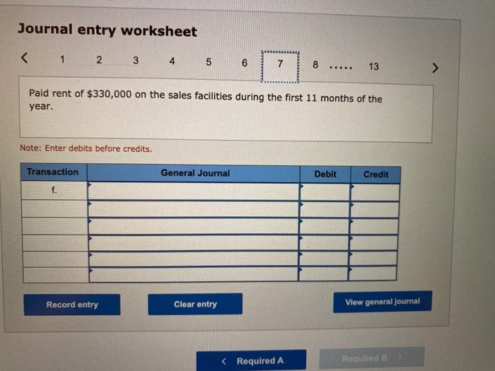 $330,000 on the sales facilities during the first 11 months of the