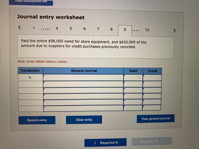 agreeing to pay the difference within 90 days. h. Paid the entire